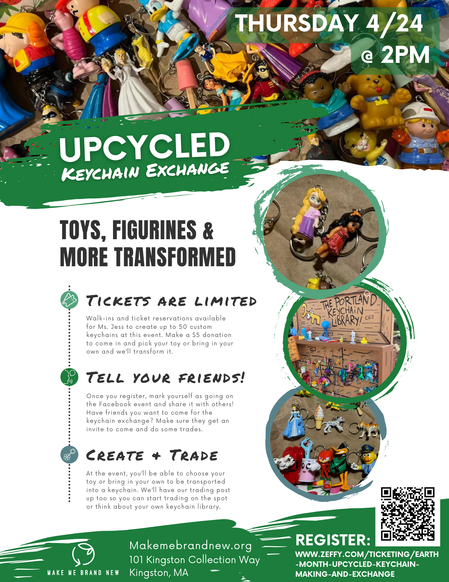 Upcycled Keychains